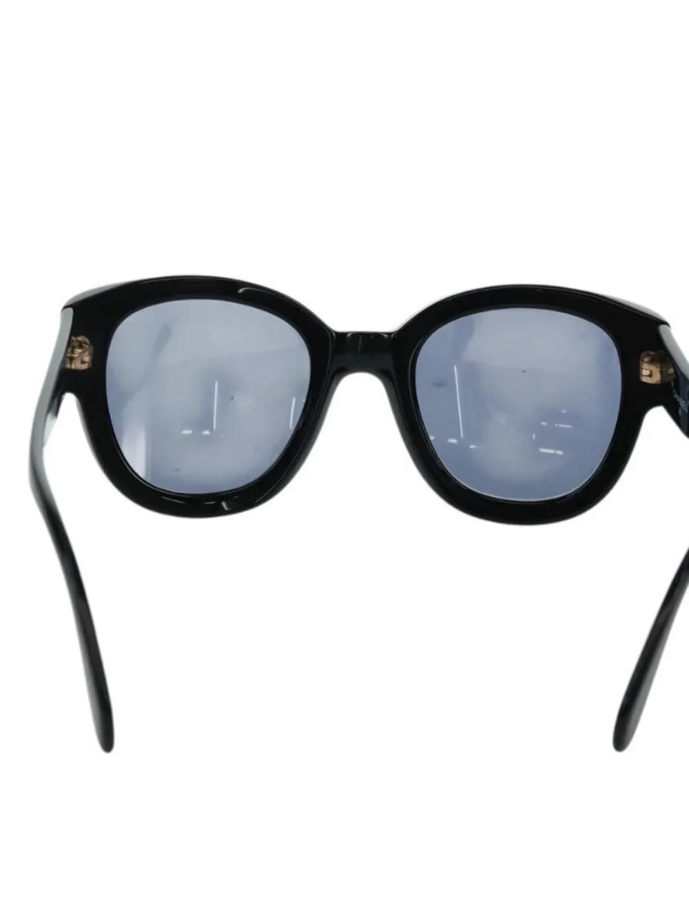 CHANEL Sunglasses plastic Black CC Auth ka1252 - Picture 3 of 16